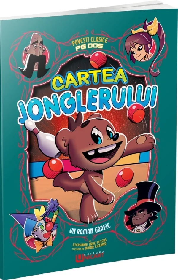 Cartea jonglerului. Povesti clasice pe dos (benzi desenate)