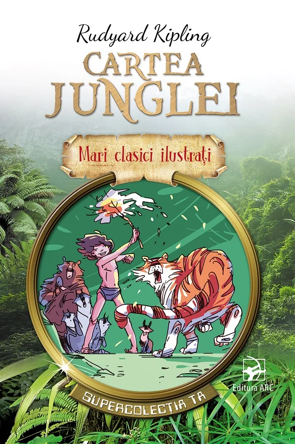Cartea Junglei. Mari clasici ilustrati