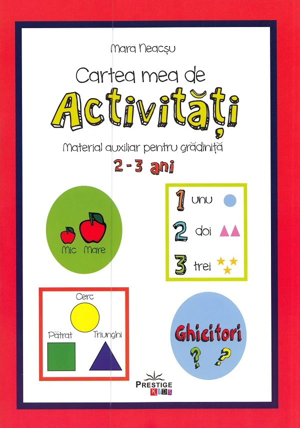 Cartea mea de activitati 2-3 ani