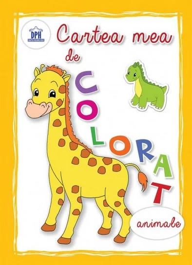 Cartea mea de colorat: Animale
