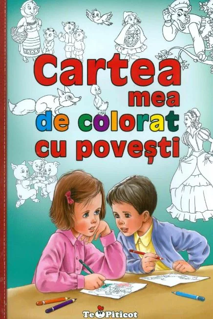 Cartea mea de colorat cu povesti