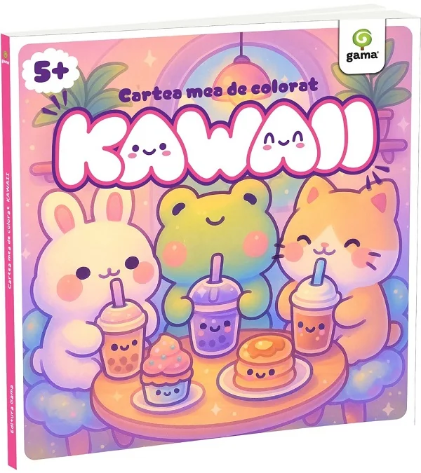 Cartea mea de colorat Kawaii