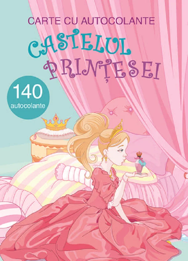 Castelul printesei. Carte cu autocolante