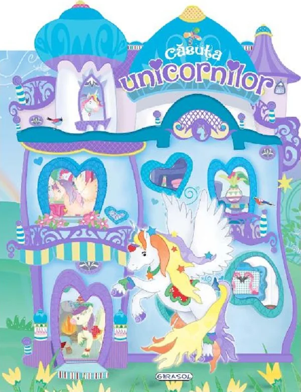 Casuta unicornilor. Mov