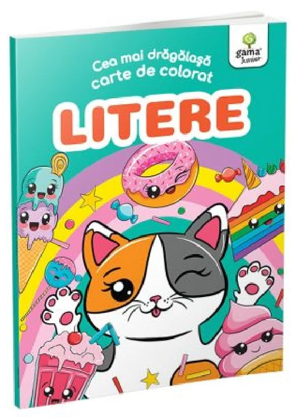 Cea mai dragalasa carte de colorat. Litere