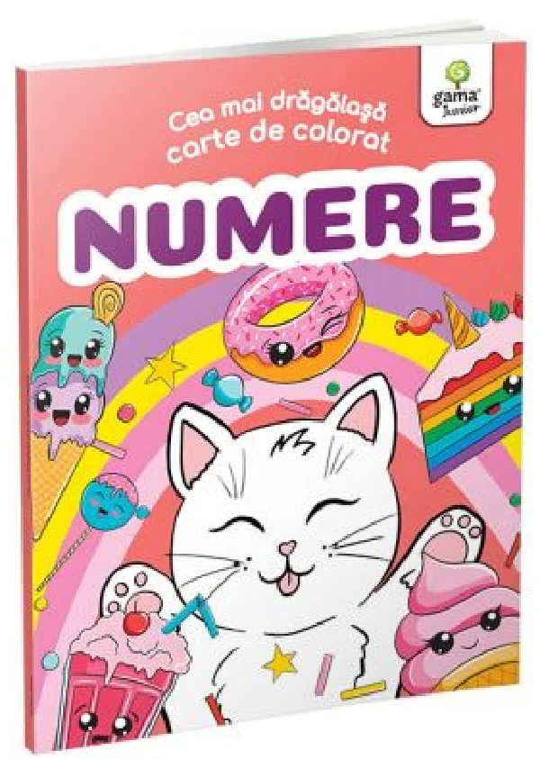 Cea mai dragalasa carte de colorat. Numere