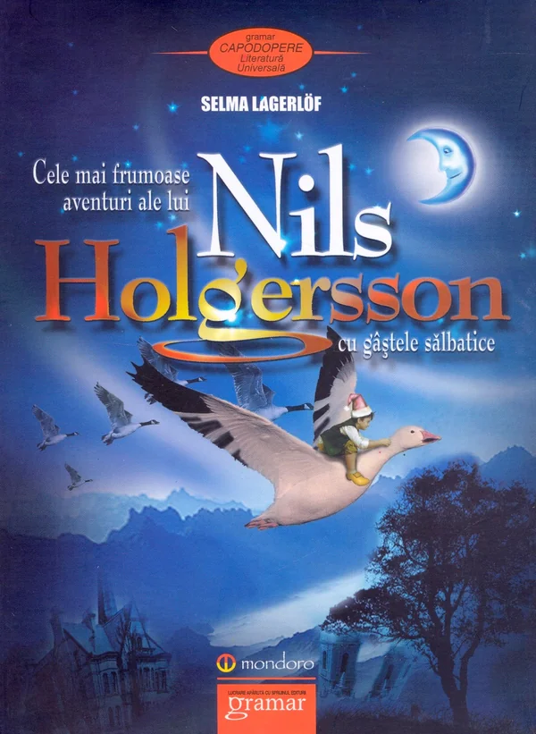 Cele mai frumoase aventuri ale lui Nils Holgersson cu gastele salbatice