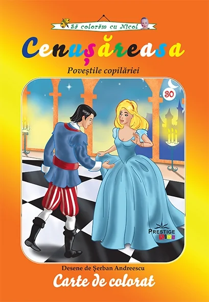 Cenusareasa. Povestile copilariei - Carte de colorat