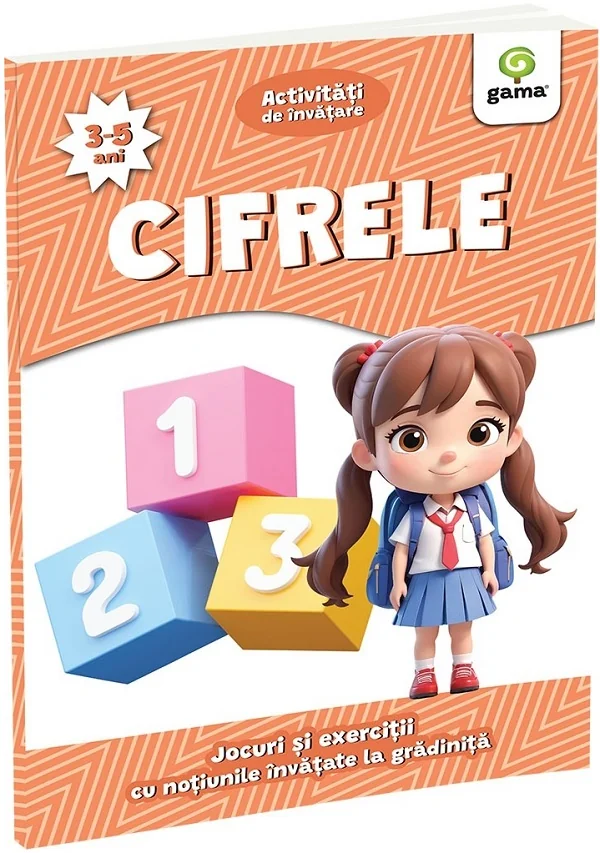 Cifrele 3-5 ani. Activitati de invatare. Jocuri si exercitii cu notiunile invatate la gradinita