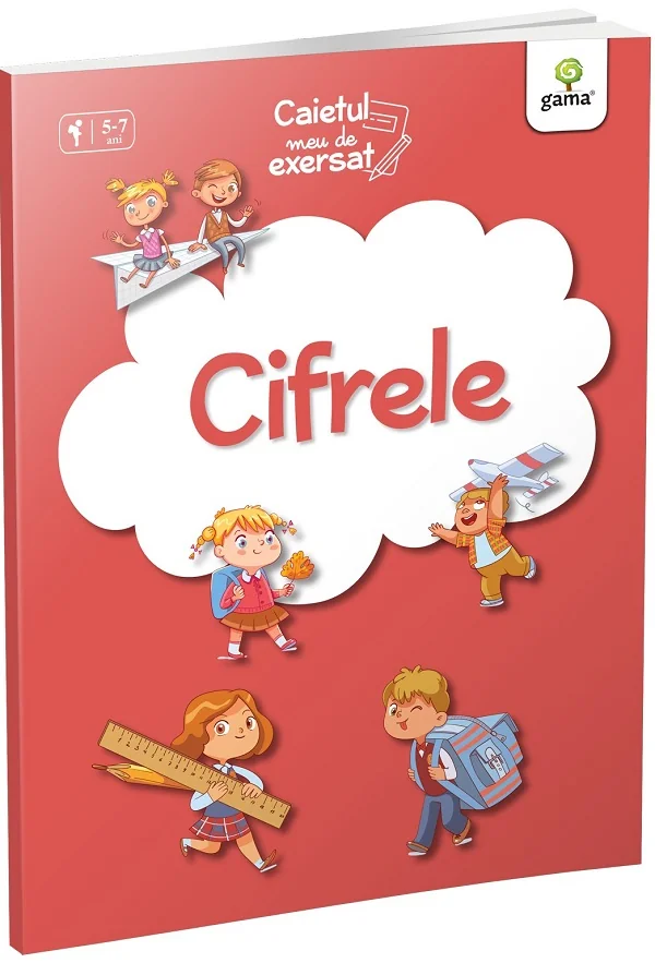 Cifrele. Caietul meu de exersat
