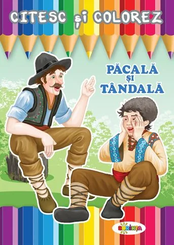 Citesc si colorez: Pacala si Tandala