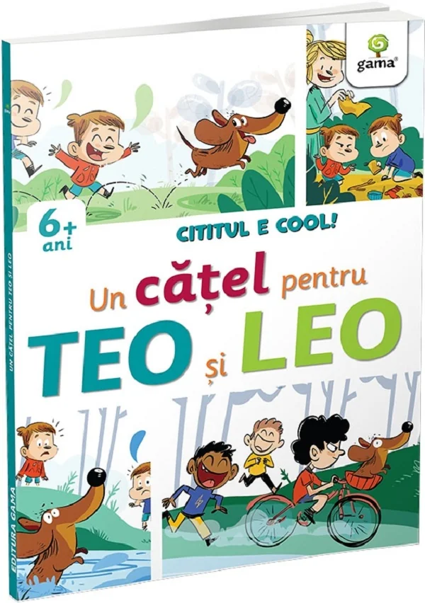 Cititul e cool. Un catel pentru Teo si Leo - Sara Stangherlin, Fabio Santomauro