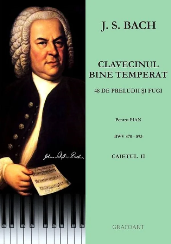 Clavecinul bine temperat pentru pian. Caietul 2