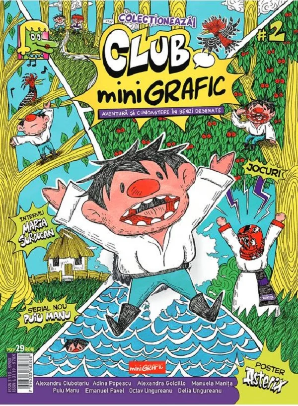 Club Minigrafic. Revista de benzi desenate Nr.2