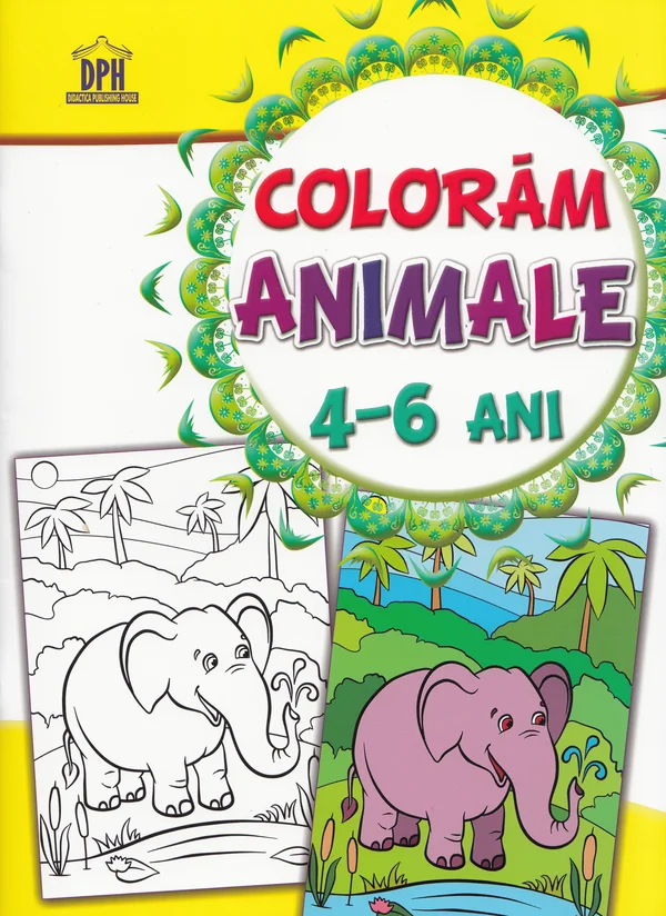 Coloram animalele 4-6 ani