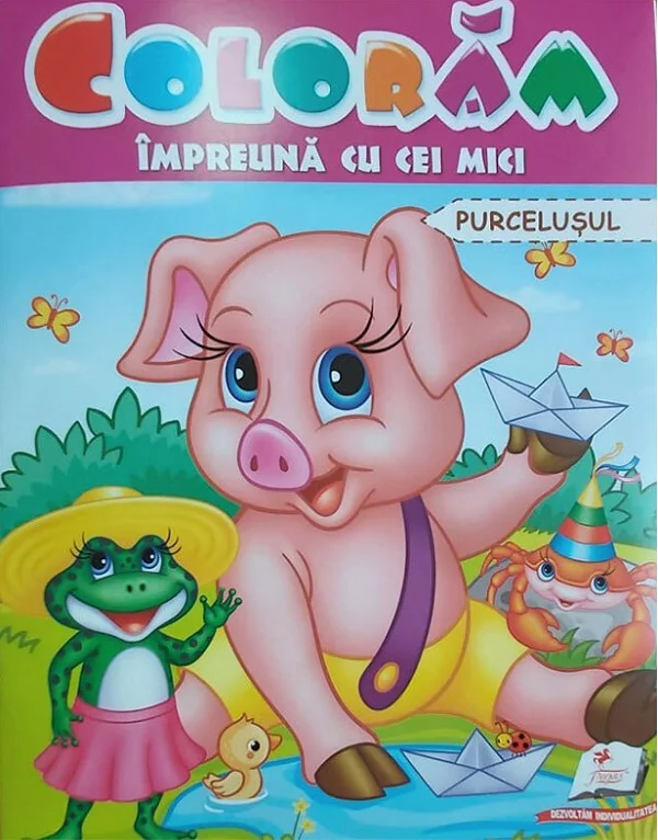 Coloram impreuna cu cei mici. Purcelusul