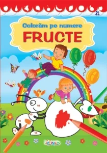 Coloram pe numere: Fructe