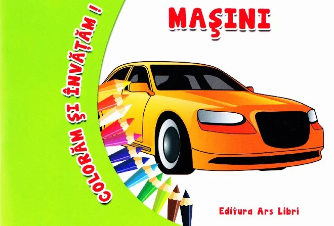 Coloram si invatam! - Masini