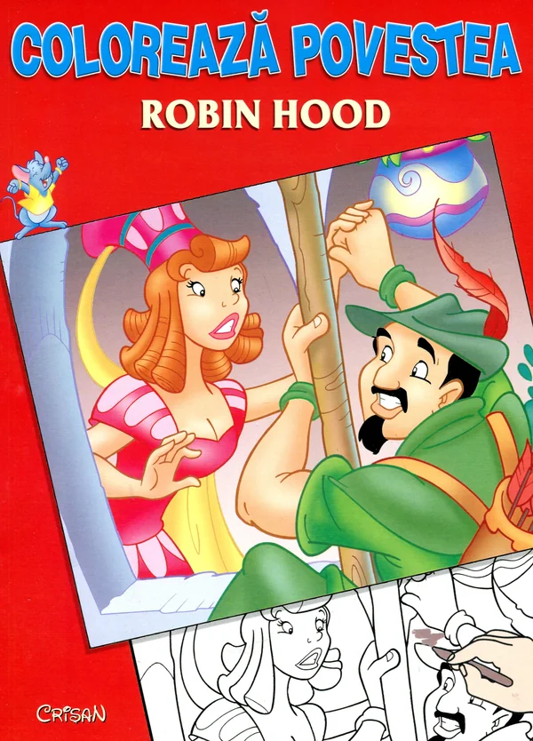 Coloreaza povestea: Robin Hood
