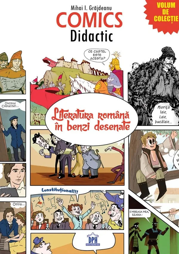 Comics didactic. Literatura romana in benzi desenate