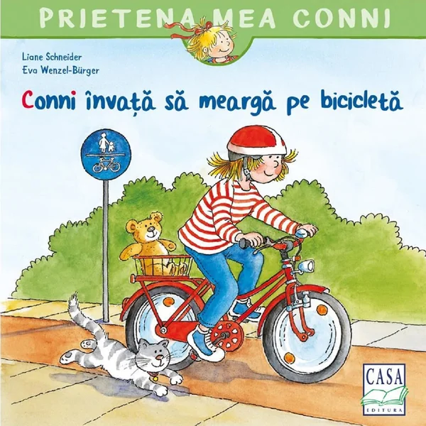Conni invata sa mearga pe bicicleta
