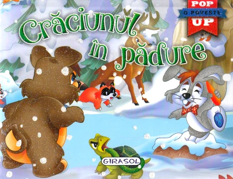 Craciunul in padure - Pop-up