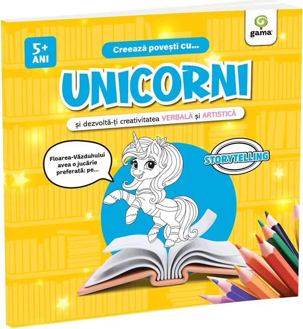 Creeaza povesti cu Unicorni si dezvolta-ti creativitatea verbala si artistica
