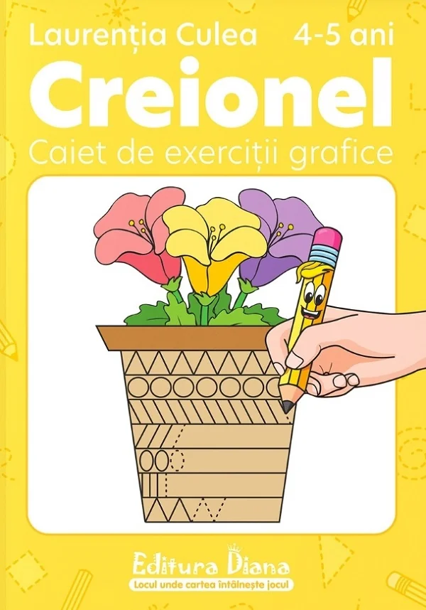 Creionel 4-5 ani. Caiet de exercitii grafice