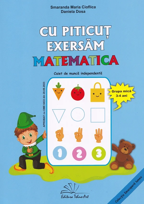 Cu Piticut exersam matematica 3-4 ani