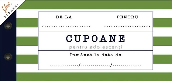 Cupoane: pentru adolescenti