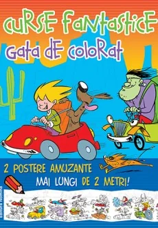Curse fantastice gata de colorat - Masini