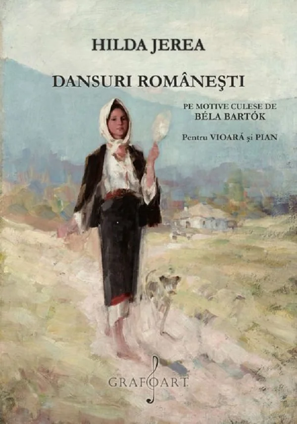 Dansuri romanesti pe motive culese de Bela Bartok pentru vioara si pian