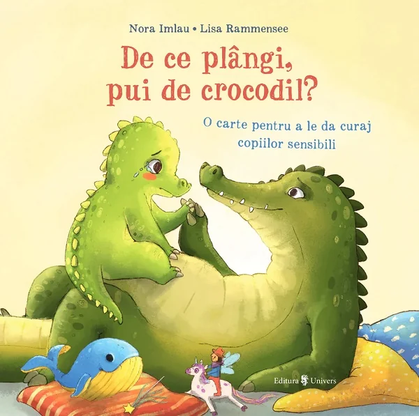 De ce plangi, pui de crocodil?
