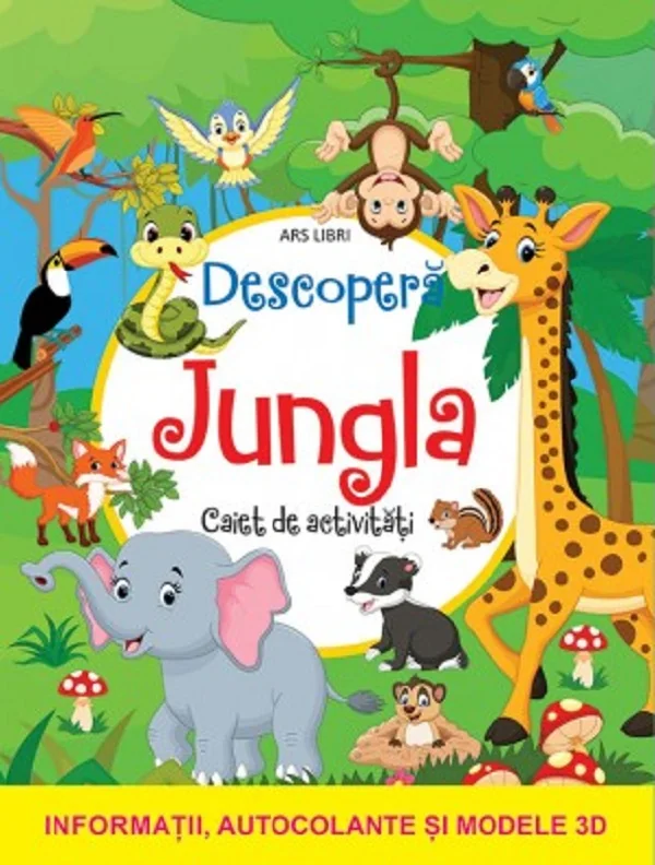 Descopera jungla - Caiet de activitati
