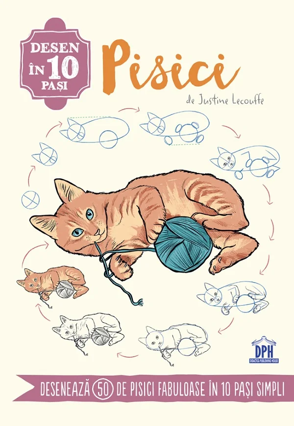 Desen in 10 pasi: Pisici