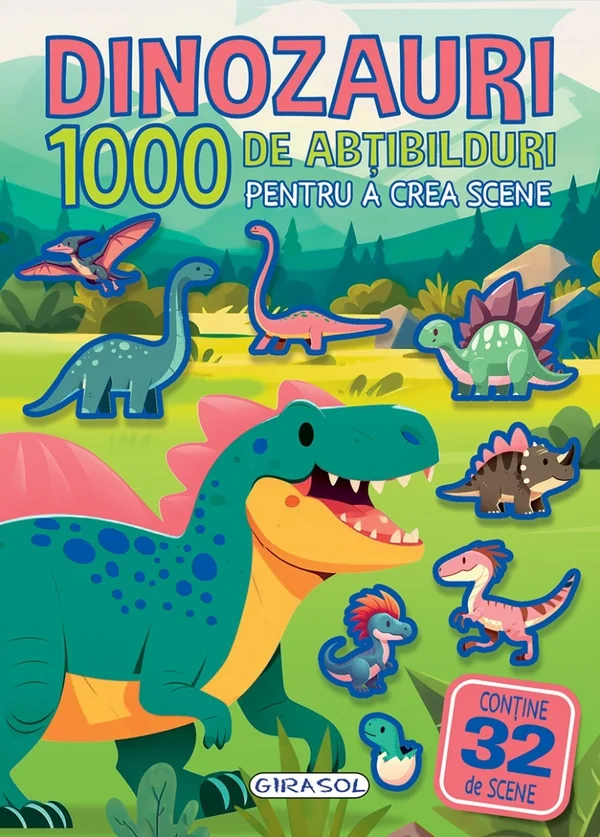 Dinozauri. 1000 de abtibilduri pentru a crea scene