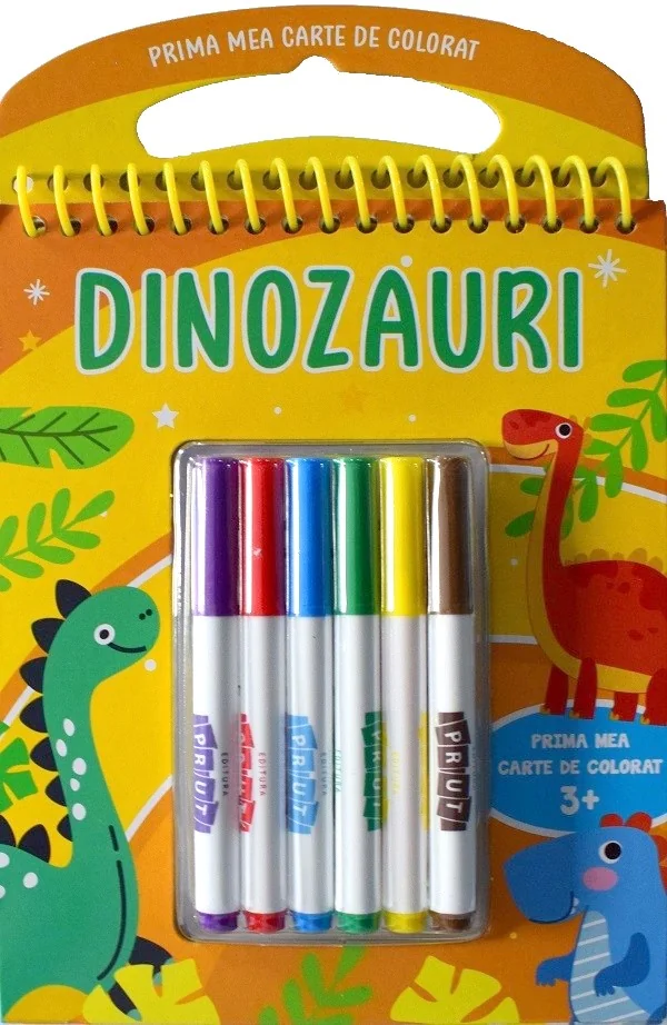 Dinozauri 3 ani+. Cu carioci