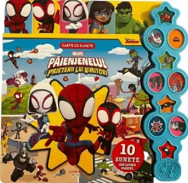 Disney Marvel. Paienjenelul si prietenii lui uimitori. Carte cu sunete