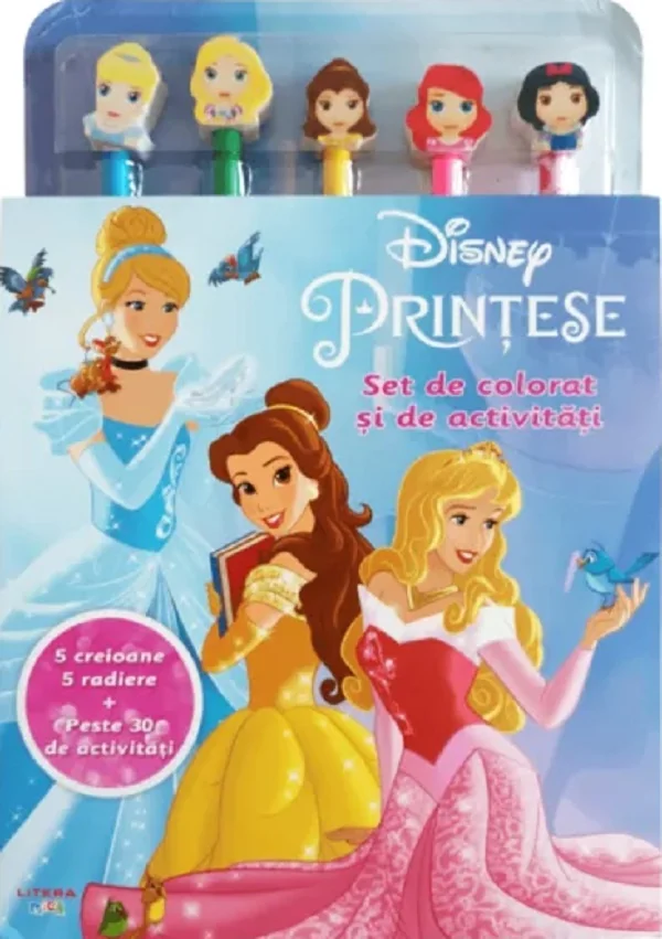 Disney Printese. Set de colorat si de activitati
