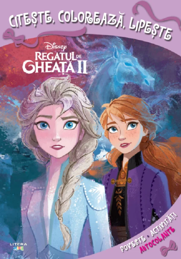 Disney. Regatul de gheata 2. Citeste, coloreaza, lipeste