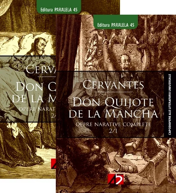 Don Quijote de la Mancha Vol.1+2. Opere narative complete