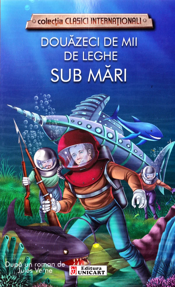 Douazeci de mii de leghe sub mari - dupa Jules Verne