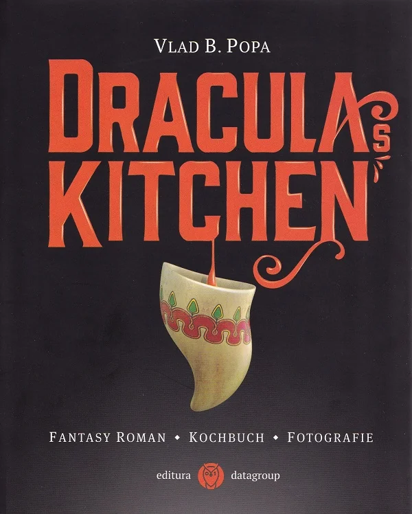 Dracula's Kitchen. Fantasy roman. Kochbuch. Fotografie