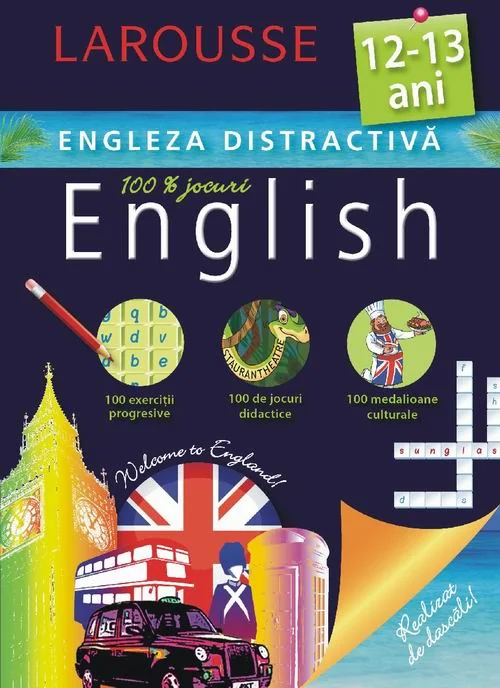 Engleza distractiva 12-13 ani Larousse