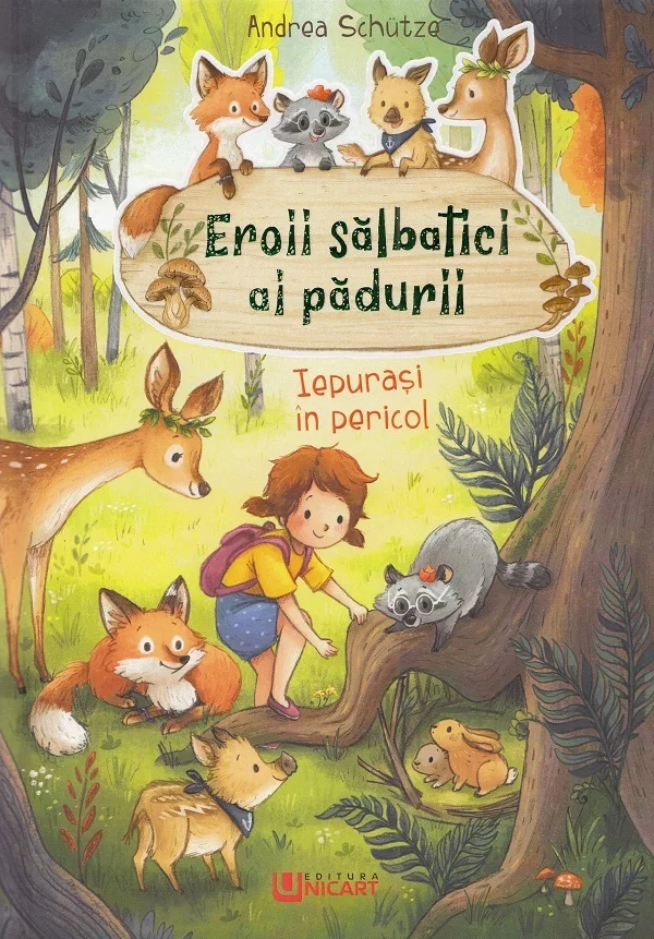 Eroii salbatici ai padurii. Iepurasi in pericol