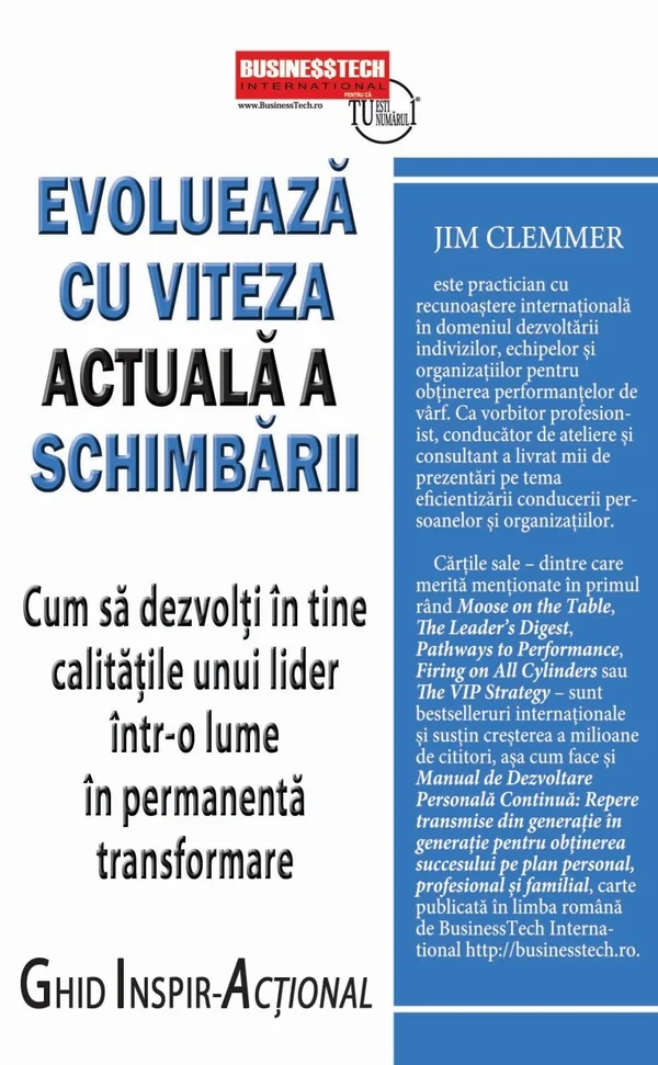 Evolueaza cu viteza actuala a schimbarii