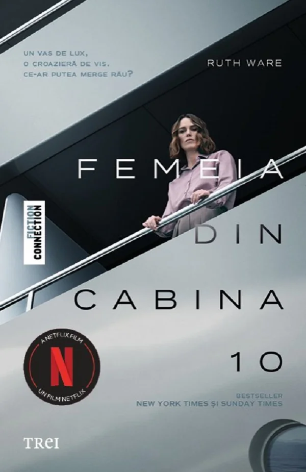 Femeia din cabina 10. Coperta film (Editie tie-in)