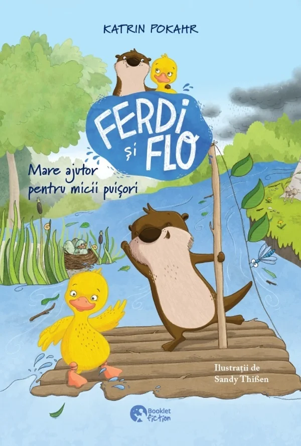 Ferdi si Flo. Mare ajutor pentru micii puisori