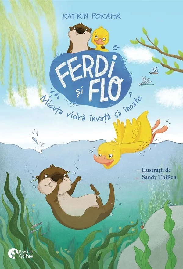 Ferdi si Flo: Micuta vidra invata sa inoate