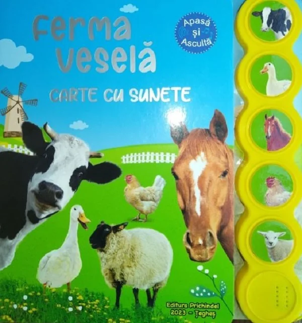 Ferma vesela. Carte cu sunete